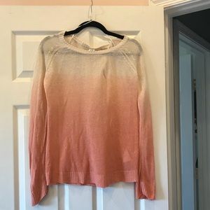 Adorable ombré sweater!